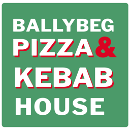 Ballybeg Pizza and Kebab logo.